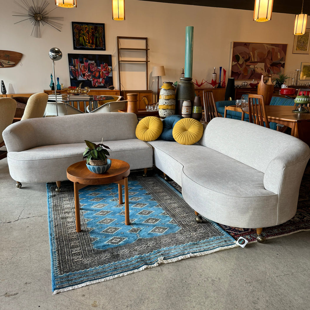 Reupholstered 60s Sectional