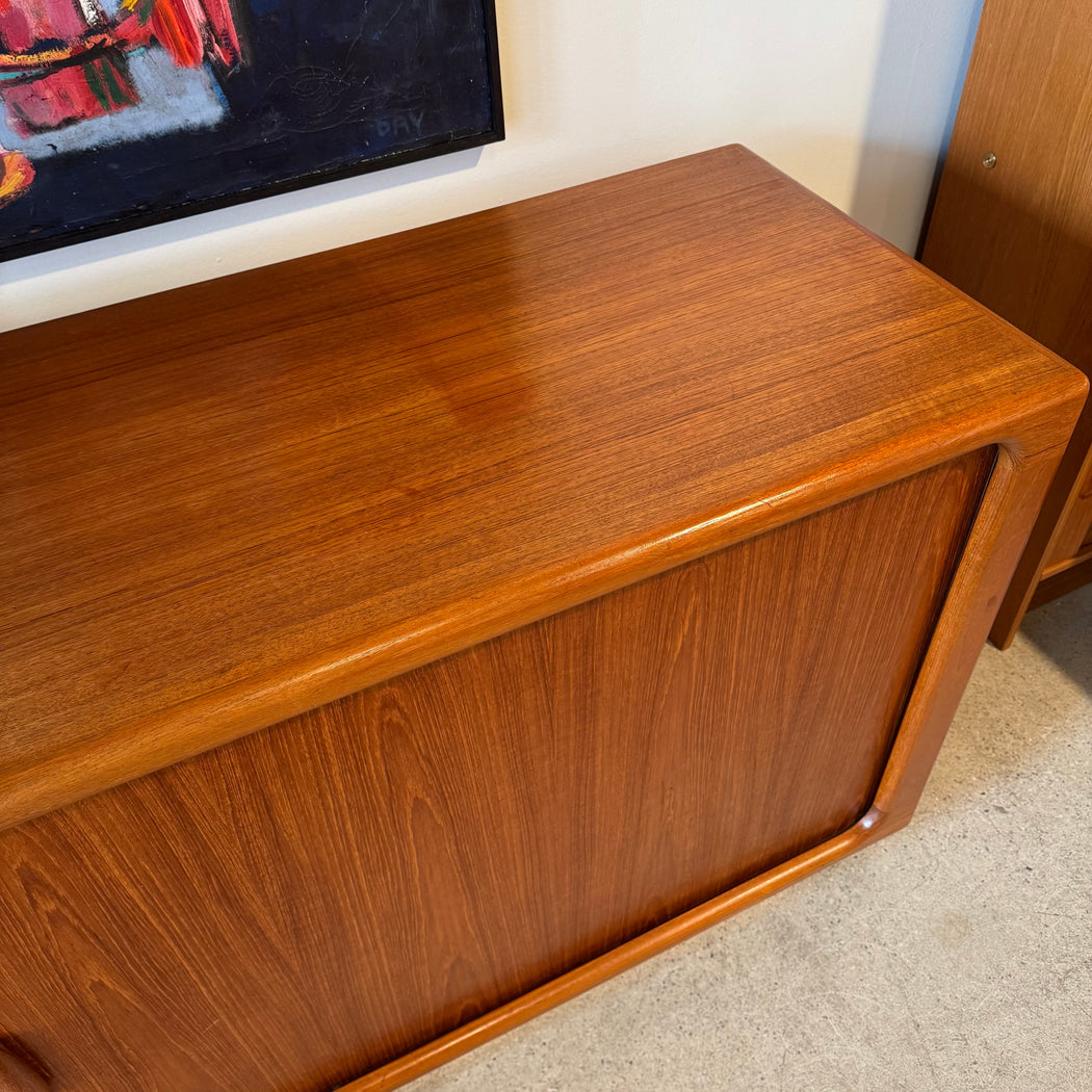 Dyrlund Teak Credenza + Hutch