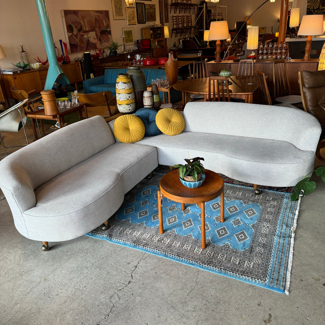 Reupholstered 60s Sectional