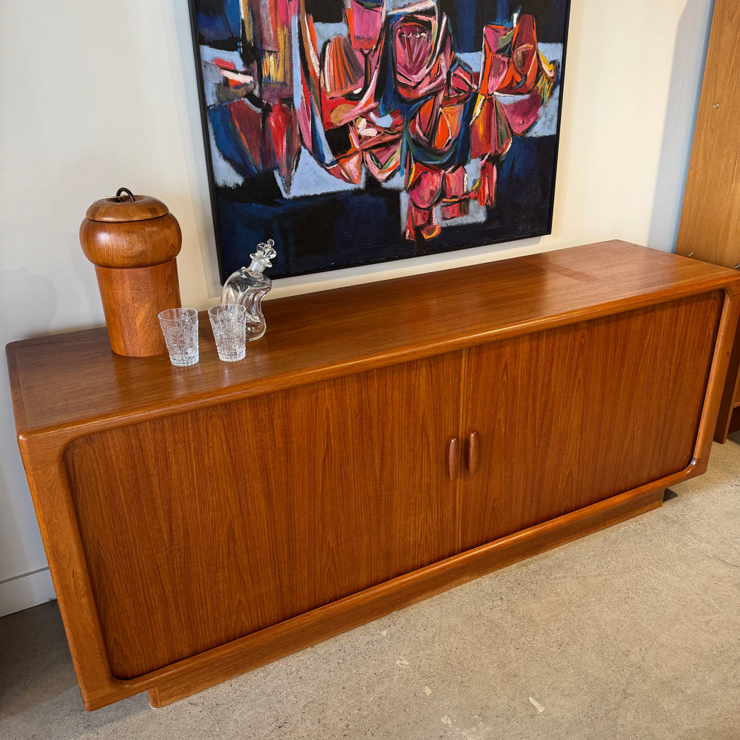 Dyrlund Teak Credenza + Hutch