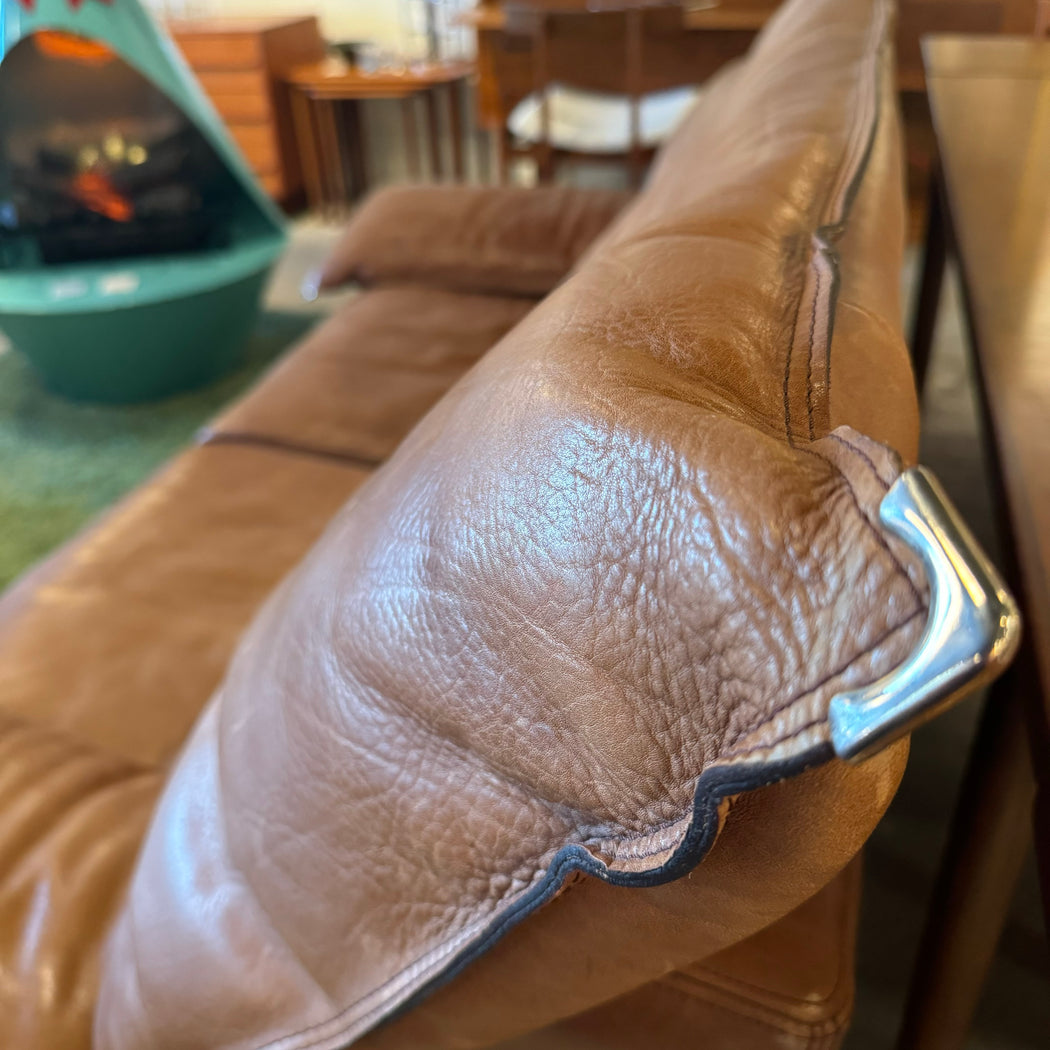 Montis 1970s Leather Sofa