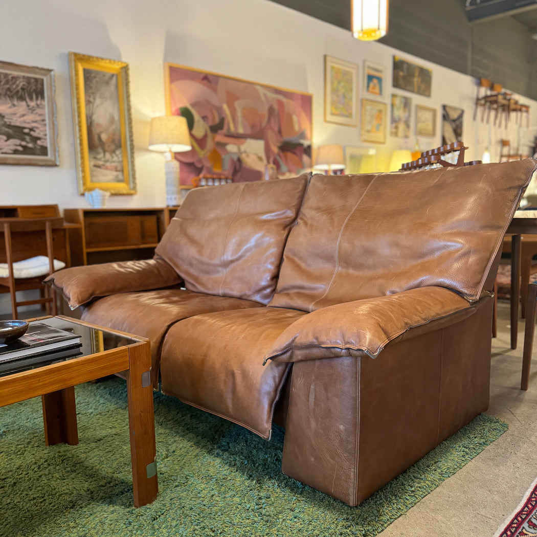 Montis 1970s Leather Sofa