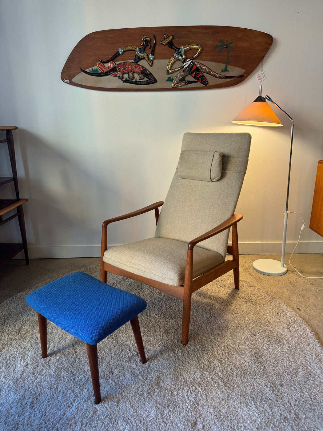 Danish Reclining Lounger