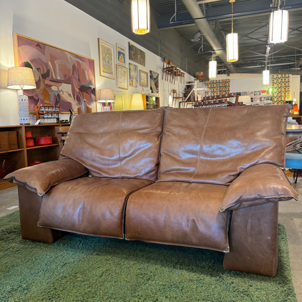 Montis 1970s Leather Sofa