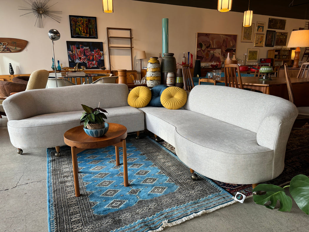 Reupholstered 60s Sectional