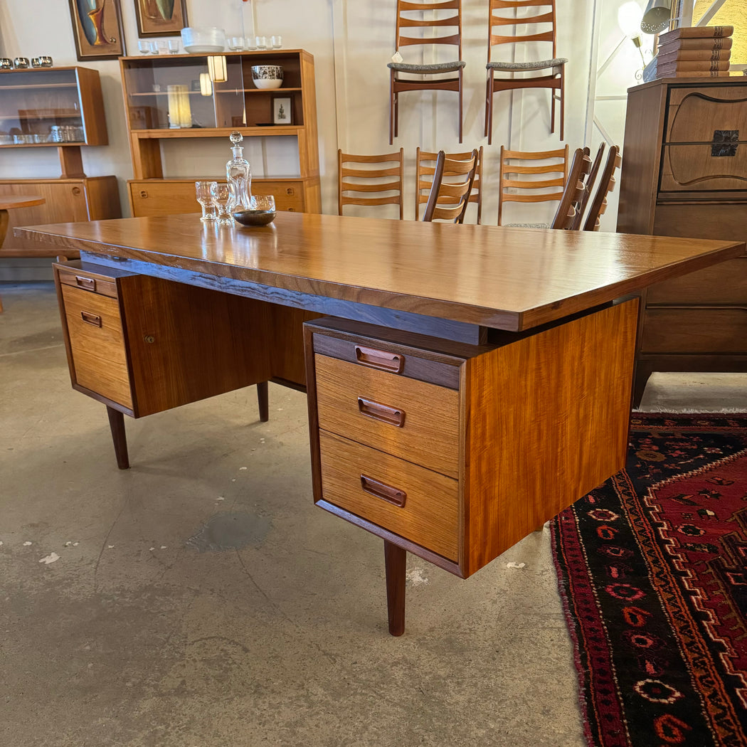 RS Associates Teak Desk