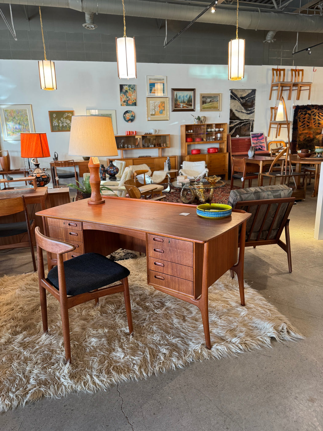 Svend Aage Madsen Teak Desk