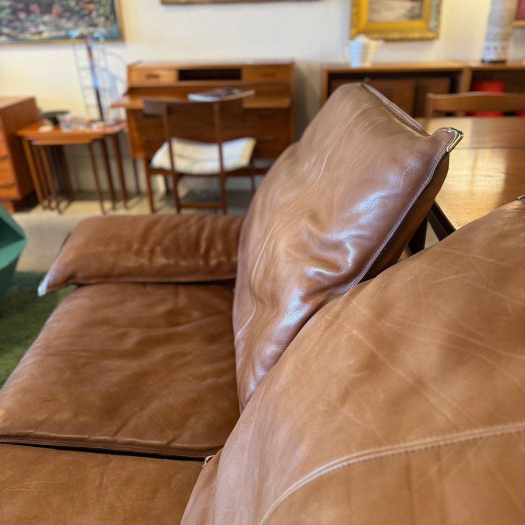 Montis 1970s Leather Sofa