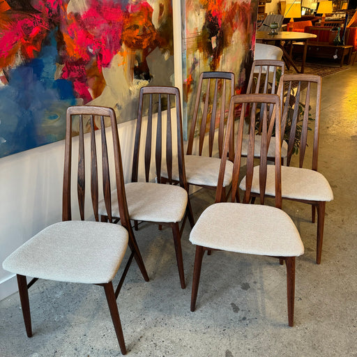 Danish Rosewood Eva Dining Chairs