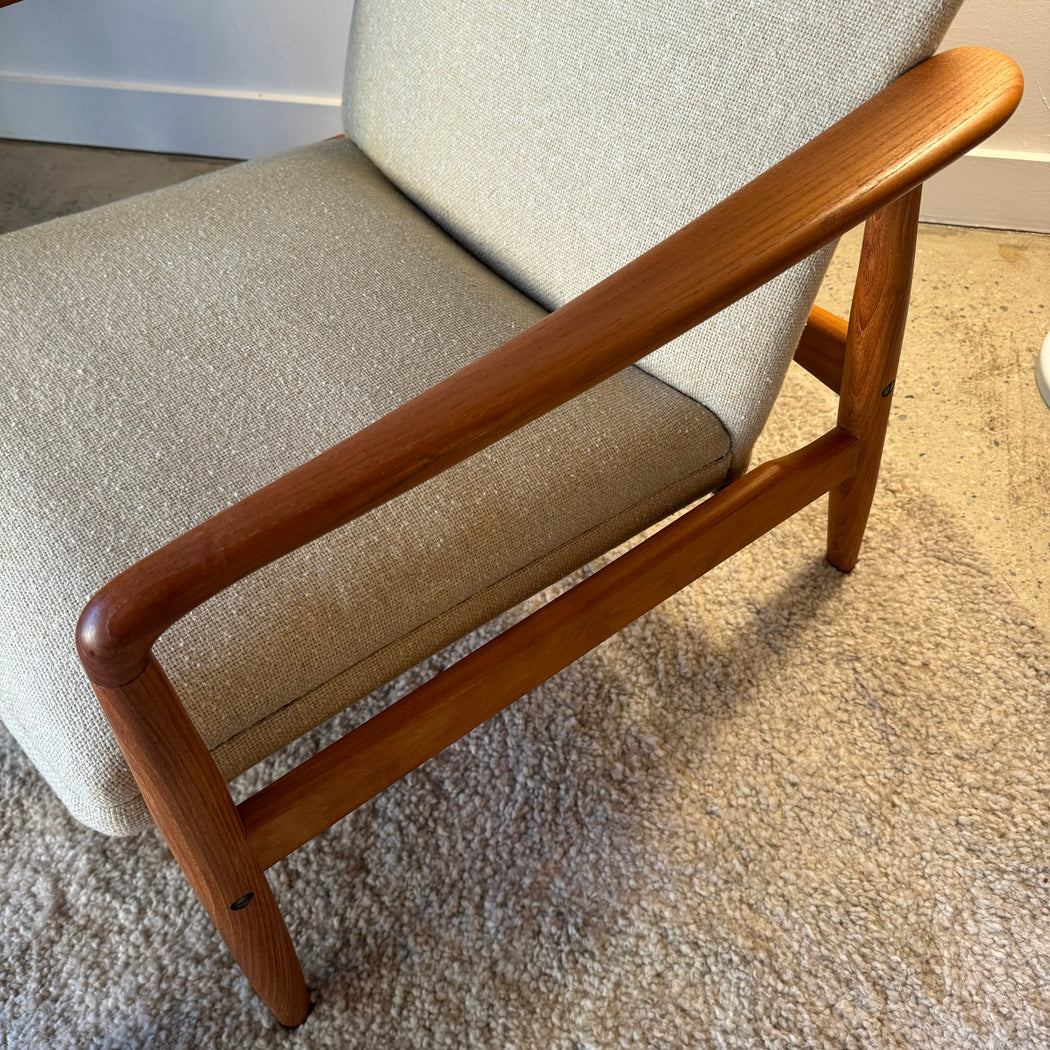 Danish Reclining Lounger