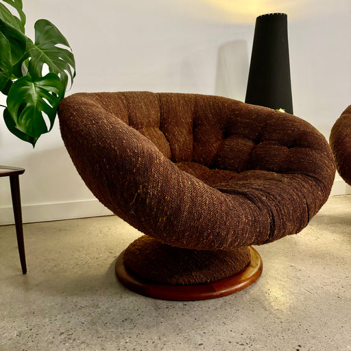 R. Huber Swivel Tub Chair