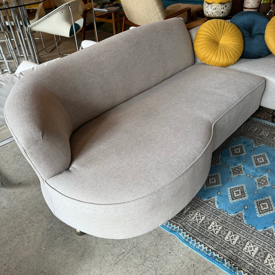 Reupholstered 60s Sectional