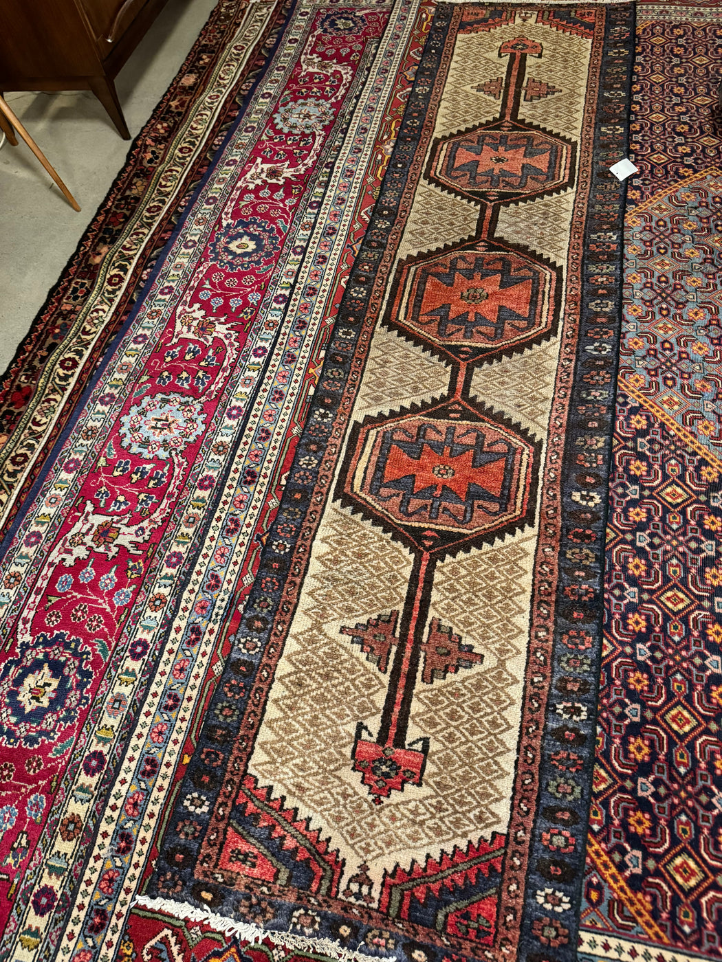 1930s Persian Runner Rug 8’6x 1’11